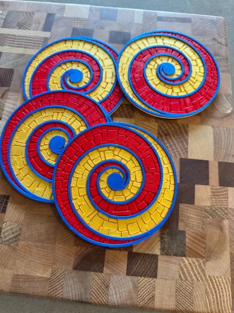 Yellow Brick Road Coaster Set - Thumbnail 7