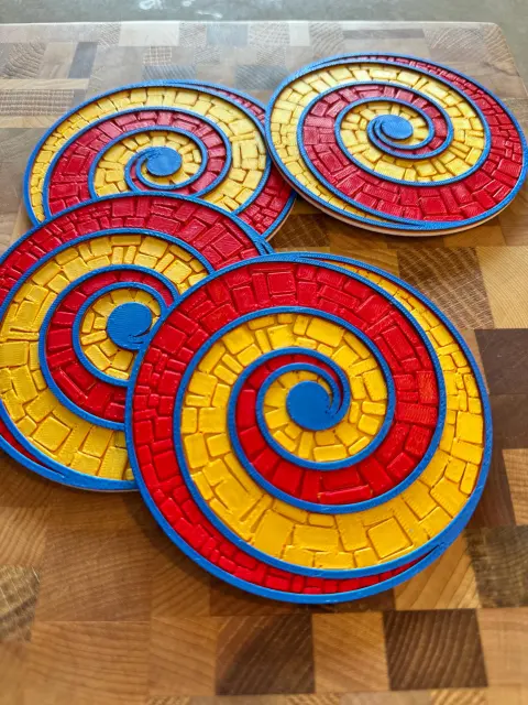 Yellow Brick Road Coaster Set - Thumbnail 10