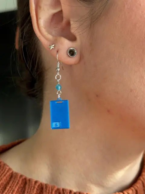 Severance Lumon Keycard Earrings - Thumbnail 3