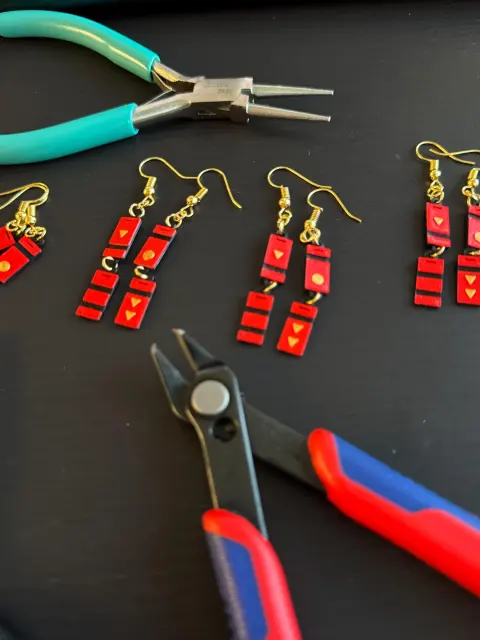 Spirited Away Bath Token Earrings - Thumbnail 7
