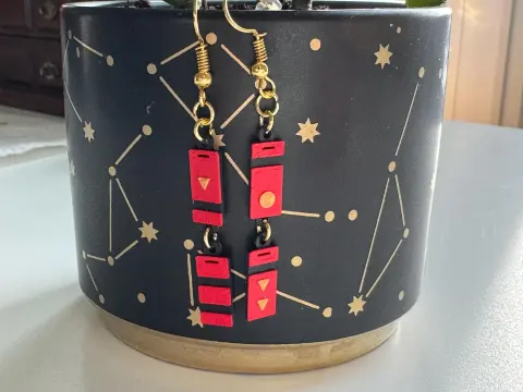 Spirited Away Bath Token Earrings - Thumbnail 9