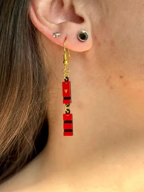 Spirited Away Bath Token Earrings - Thumbnail 10