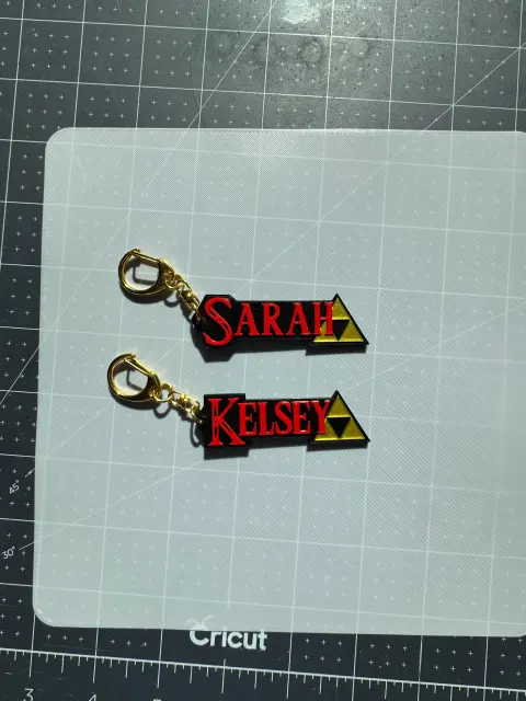 Custom Hylian Name Keychain – Personalized Gamer Gift, Fantasy RPG Inspired Key Ring - Thumbnail 7