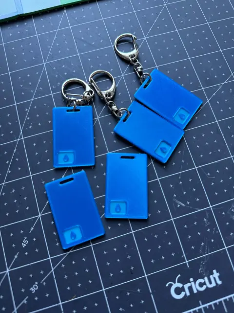 Severance Lumon Keycard Keychain | Blue MDR, Green O&D or Black Admin