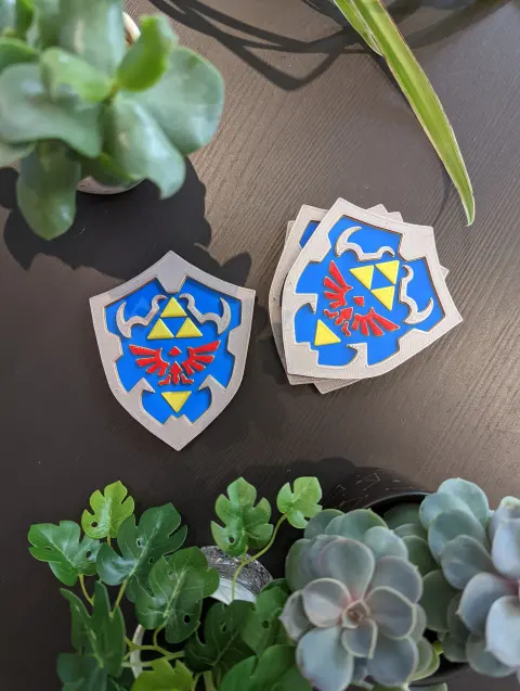 Hylian Shield Zelda Coaster (Ocarina of Time) - Thumbnail 4