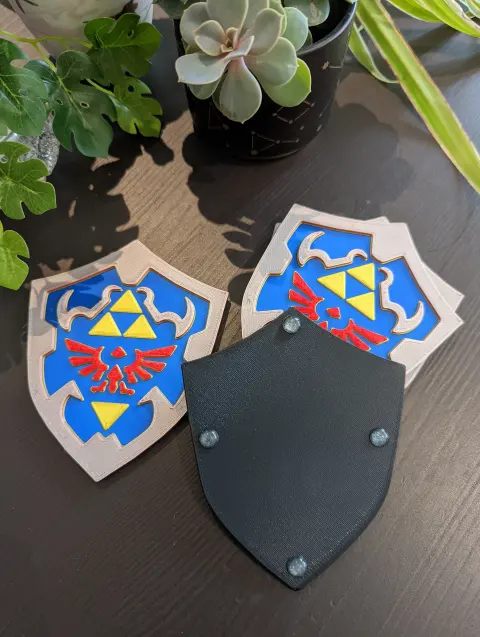 Hylian Shield Zelda Coaster (Ocarina of Time) - Thumbnail 7