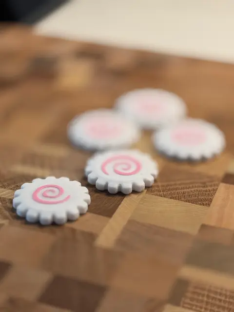 Narutomaki Sushi Fridge Magnets | Kawaii Anime Gift | Japanese Foodie Decor