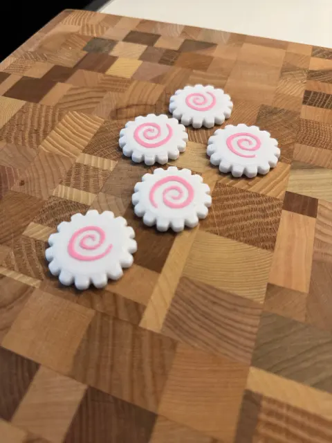 Narutomaki Sushi Fridge Magnets - Thumbnail 10