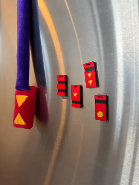 Spirited Away Bath Token Magnets - Thumbnail 3
