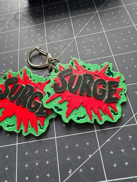 SURGE Soda Keychain, 90s Nostalgia Gift for Collectors & Retro Fans - Thumbnail 3