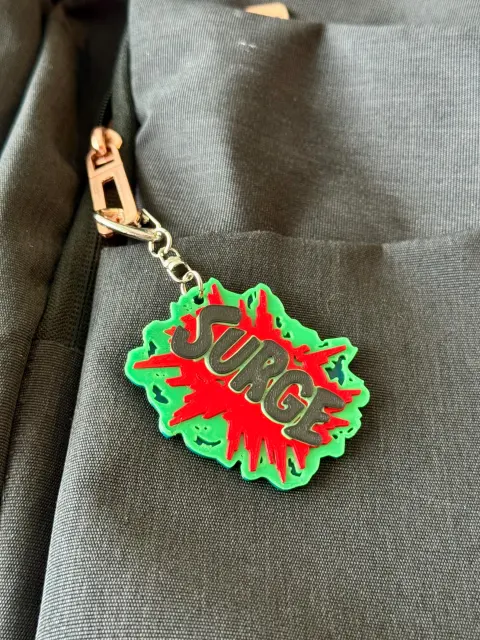 SURGE Soda Keychain, 90s Nostalgia Gift for Collectors & Retro Fans - Thumbnail 5