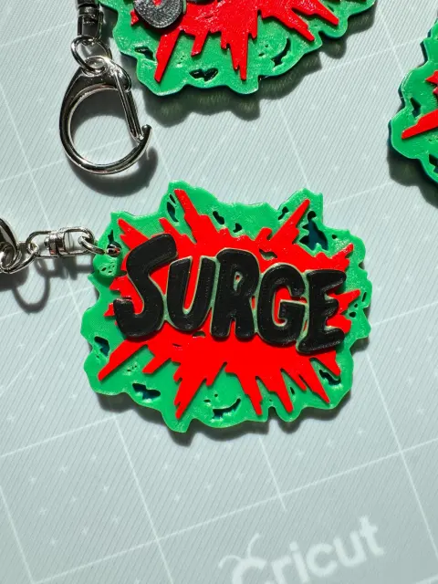 SURGE Soda Keychain, 90s Nostalgia Gift for Collectors & Retro Fans - Thumbnail 8