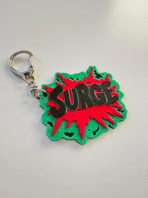 SURGE Soda Keychain, 90s Nostalgia Gift for Collectors & Retro Fans - Thumbnail 10