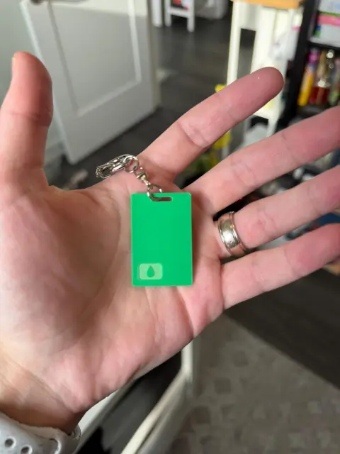 Severance Lumon Blue MDR, Green O&D or Black Admin Keychain - Thumbnail 6