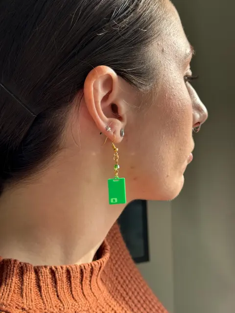 Severance Lumon Keycard Earrings - Thumbnail 7