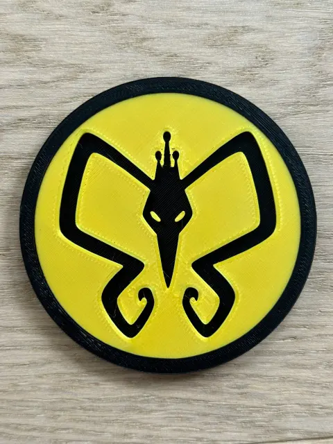 Venture Bros Coaster Set, The Monarch Coaster, Adult Swim gift for animation fans - Thumbnail 4