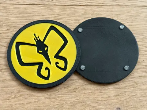 Venture Bros Coaster Set, The Monarch Coaster, Adult Swim gift for animation fans - Thumbnail 8