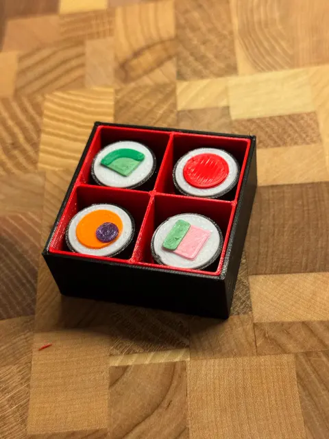 Sushi Bento Fridge Magnets - Thumbnail 2