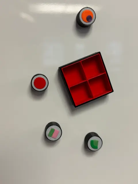 Sushi Bento Fridge Magnets - Thumbnail 3