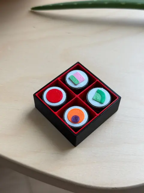 Sushi Bento Fridge Magnets - Thumbnail 8