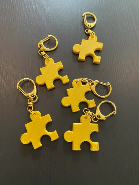 Banjo Kazooie Jiggy Keychain - Thumbnail 3