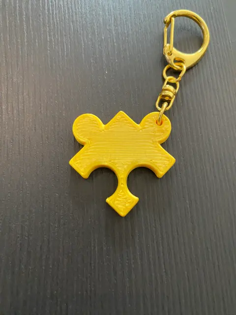 Banjo Kazooie Jiggy Keychain - Thumbnail 5
