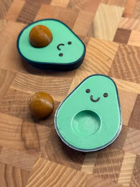 Avocado Fridge Magnet with Removable Pit – Cute Kitchen Decor & Gift for Foodies and Avocado Lovers - Thumbnail 8