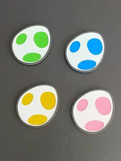 Yoshi Egg Coasters 3D - Thumbnail 3