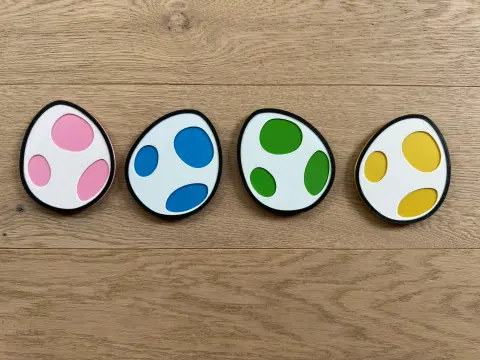 Yoshi Egg Coasters 3D - Thumbnail 5