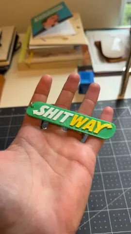Sh*tway Keychain