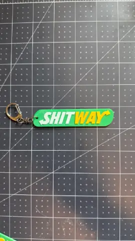 Sh*tway Keychain - Thumbnail 3
