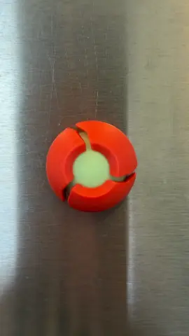 Samus Morph Ball Glow-in-the-Dark Fridge Magnet