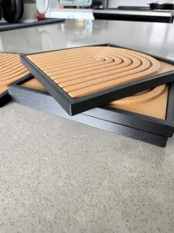 DUNE Inspired Coaster Set: Sci-Fi Home Decor, Geeky Movie Gift - Thumbnail 7