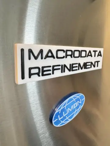 Macrodata Refinement Fridge Magnet - Severance-Inspired Lumon Industries Sign
