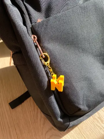 N64 Logo Keychain: Retro Gold Nintendo Gamer Gift - Thumbnail 4