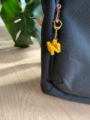 N64 Logo Keychain: Retro Gold Nintendo Gamer Gift - Thumbnail 6