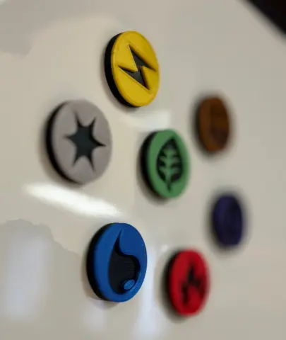 Pokémon Type Badge Magnet Set – Original 150 (Set of 7) - Thumbnail 2