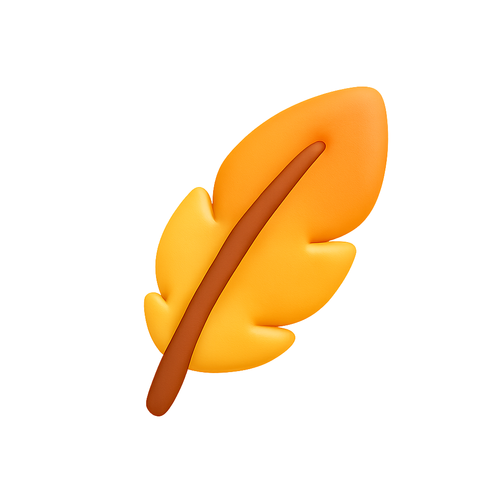 Decorative 3D chart icon