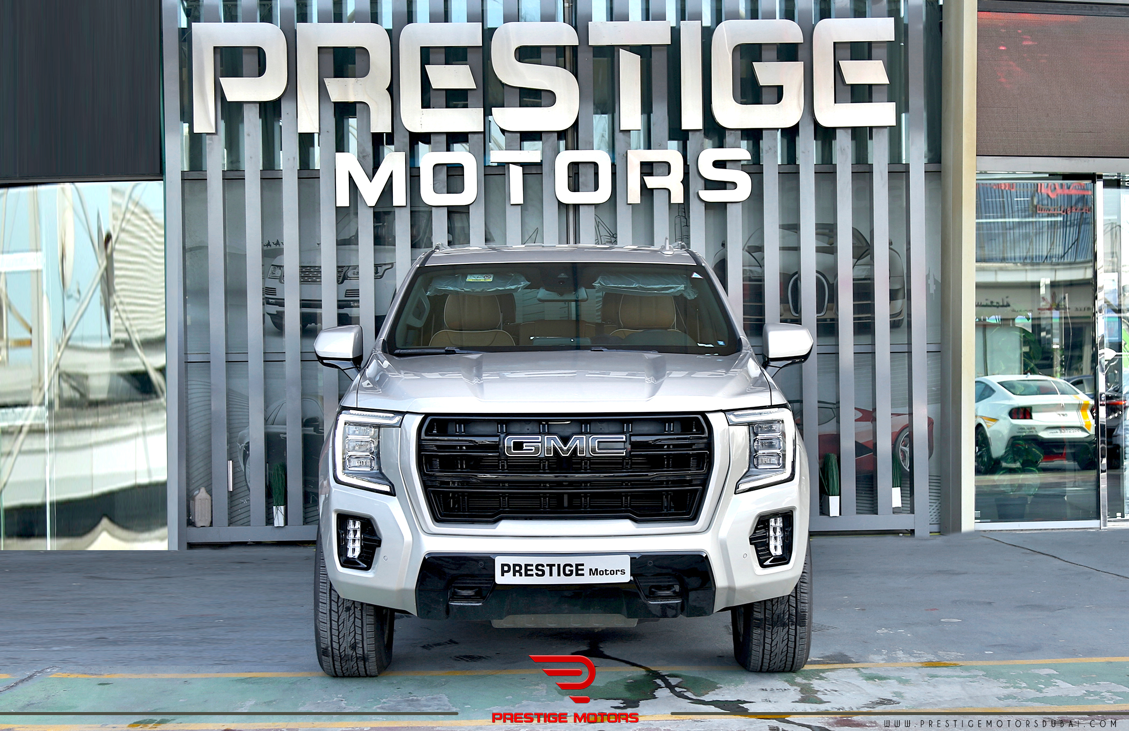 GMC Yukon SLE 2023 BH EDITION GCC 3Years Warranty Local Registration +5% Prestige Motor Dubai