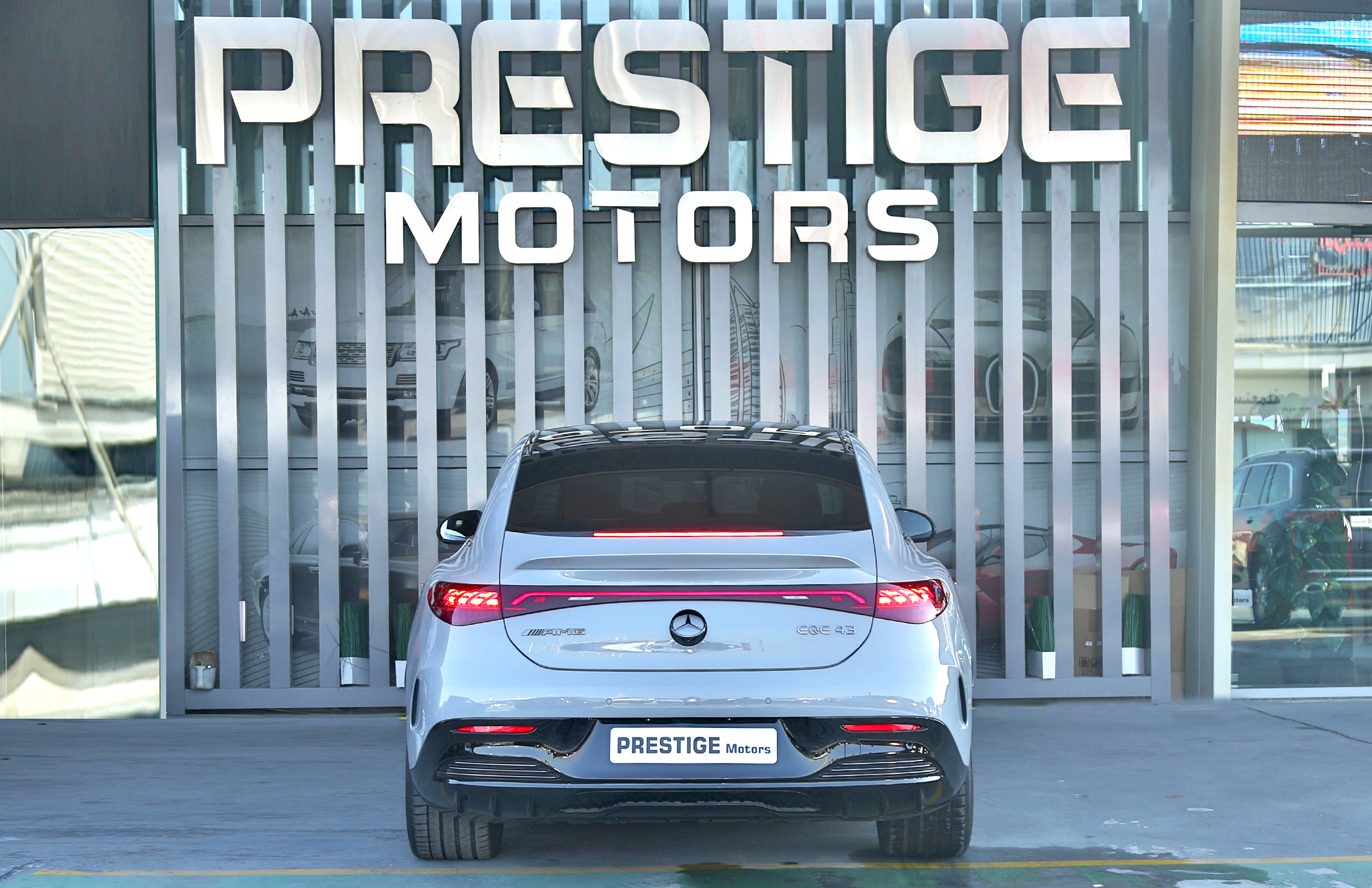 Mercedes-Benz EQE 43 AMG 4MATIC Electric Local Registration + 10% Prestige Motor Dubai