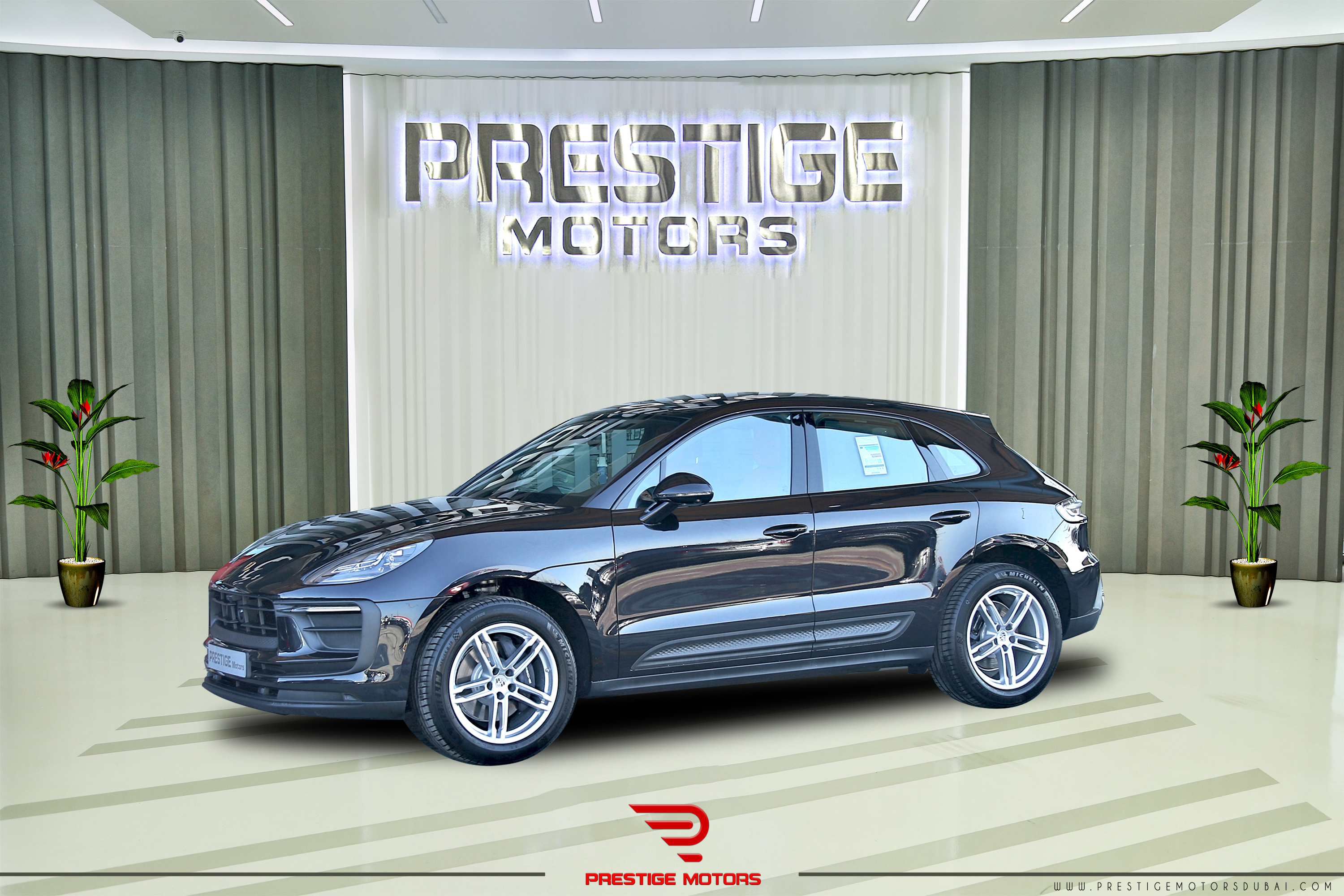 Porsche Macan Basic 2.0L AWD GCC 2Years AL-Naboodah warranty - Local Registration +5% Prestige Motor Dubai