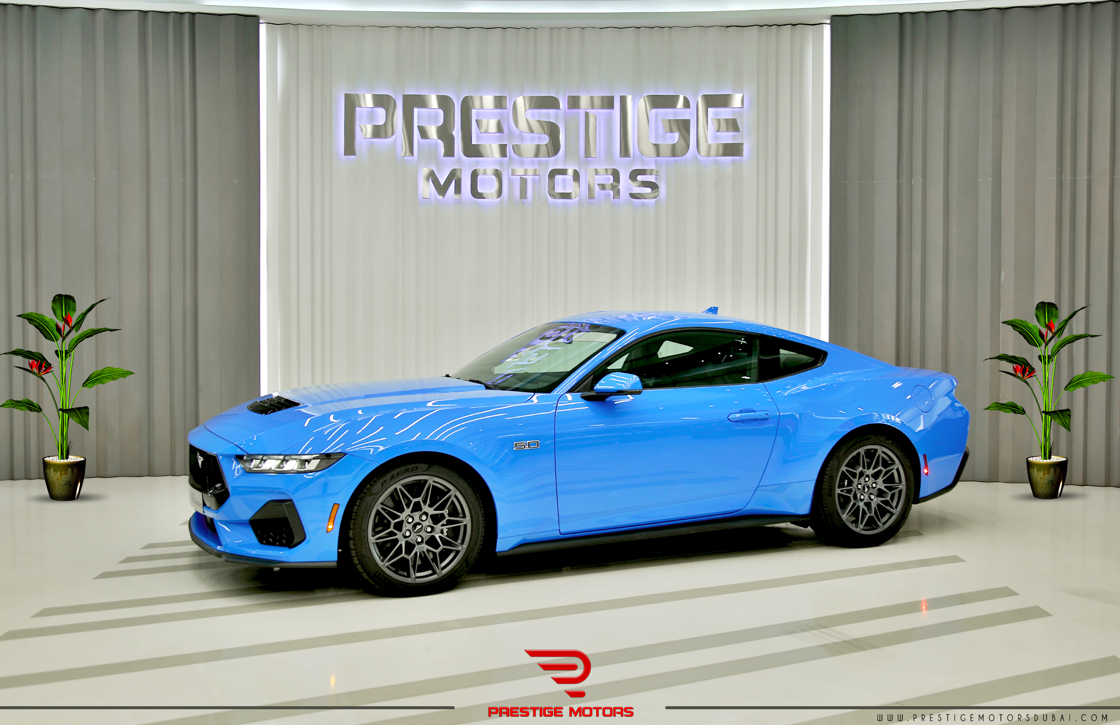 Ford Mustang GT Premium 2024 For Local Registration +10% Prestige Dubai Motor