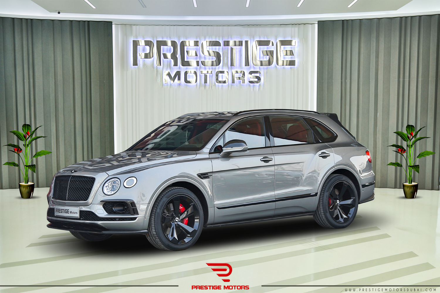 Bentley Bentayga Signature Mulliner Edition 2019 with 2 years Warranty and Service package Prestige Dubai Motor