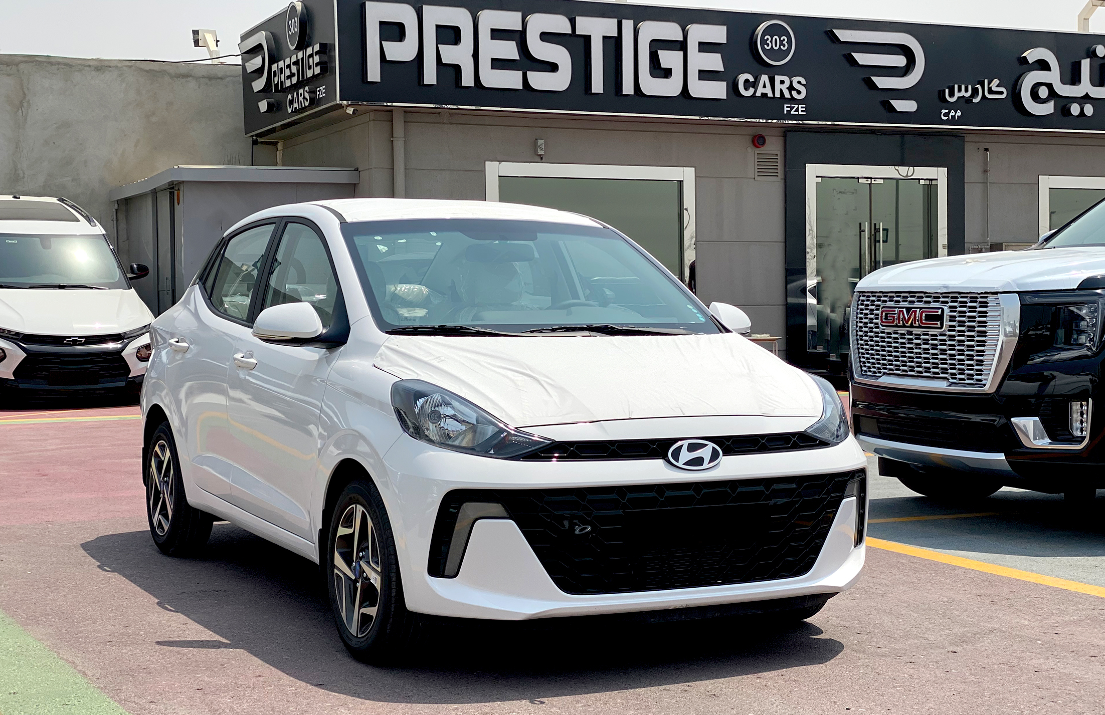 Hyundai Grand i10 Sedan 2024 Local Registration +10% Prestige Motor Dubai