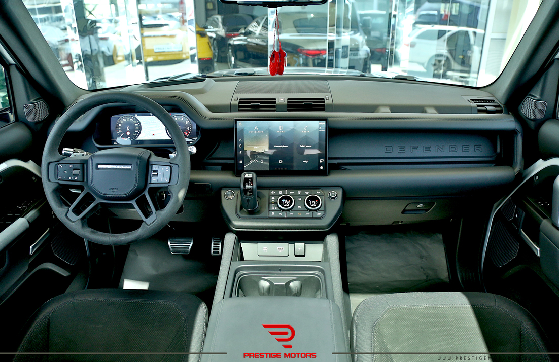 Land Rover Defender URBAN Kit 2022 V8 with Maltik full exhaust system Prestige Motor Dubai