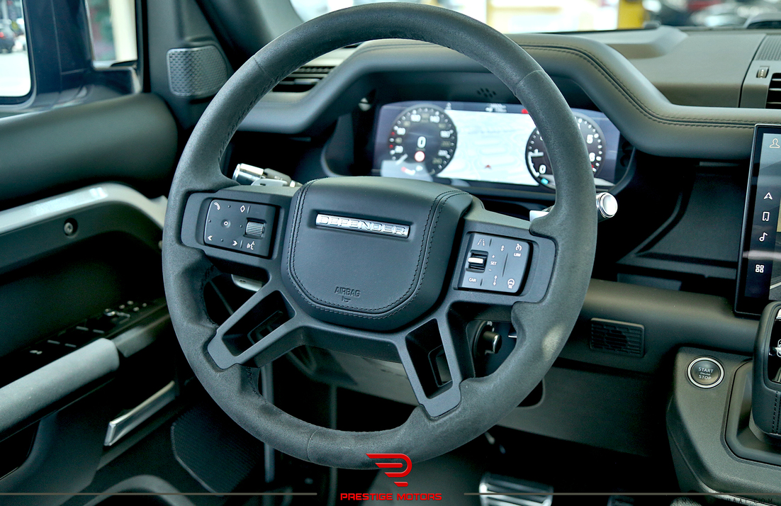 Land Rover Defender URBAN Kit 2022 V8 with Maltik full exhaust system Prestige Motor Dubai