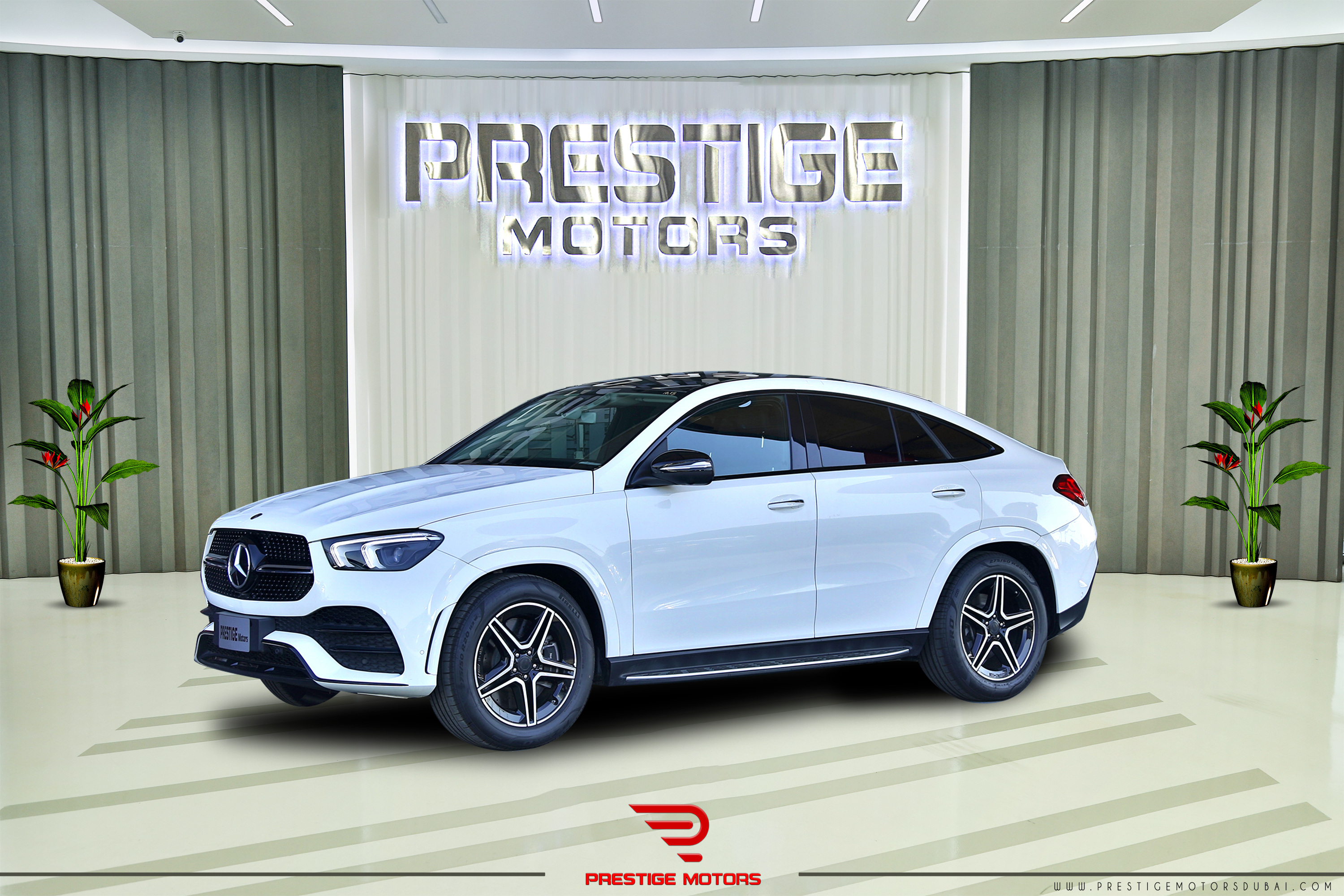 Mercedes-Benz GLE 450 Premium Coupe 4WD Night Package 2020 with 2 years Warranty Prestige Dubai Motor