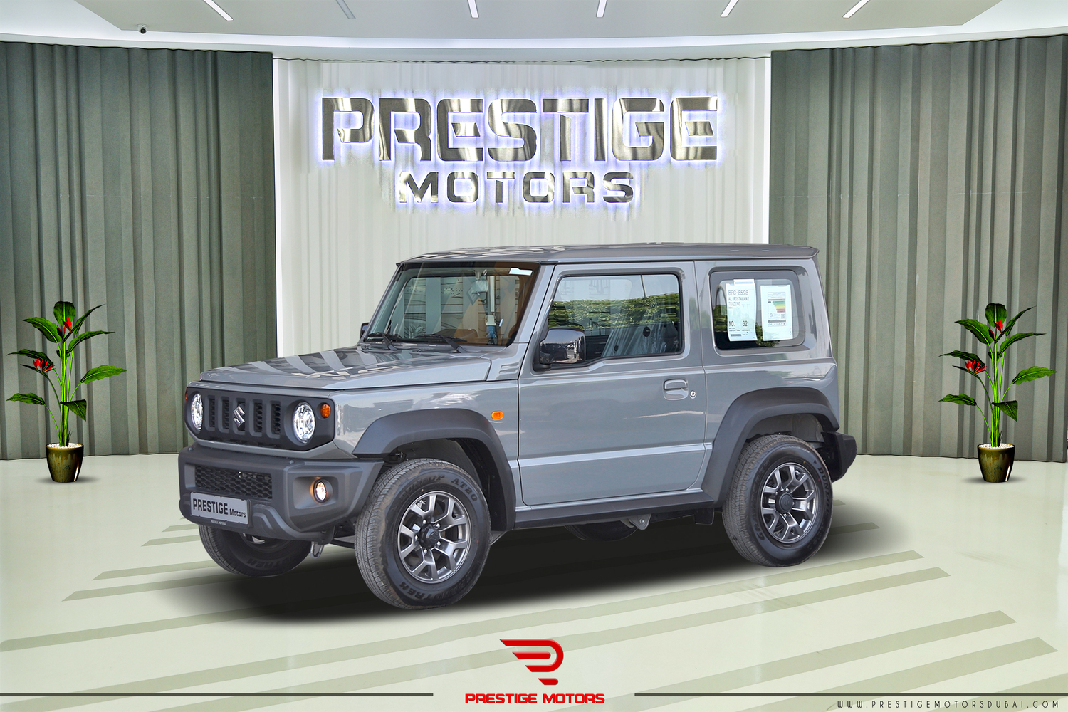 Suzuki Jimny GLX 2024 4WD 7 years Warranty. Local Registration + 5% Prestige Dubai Motor