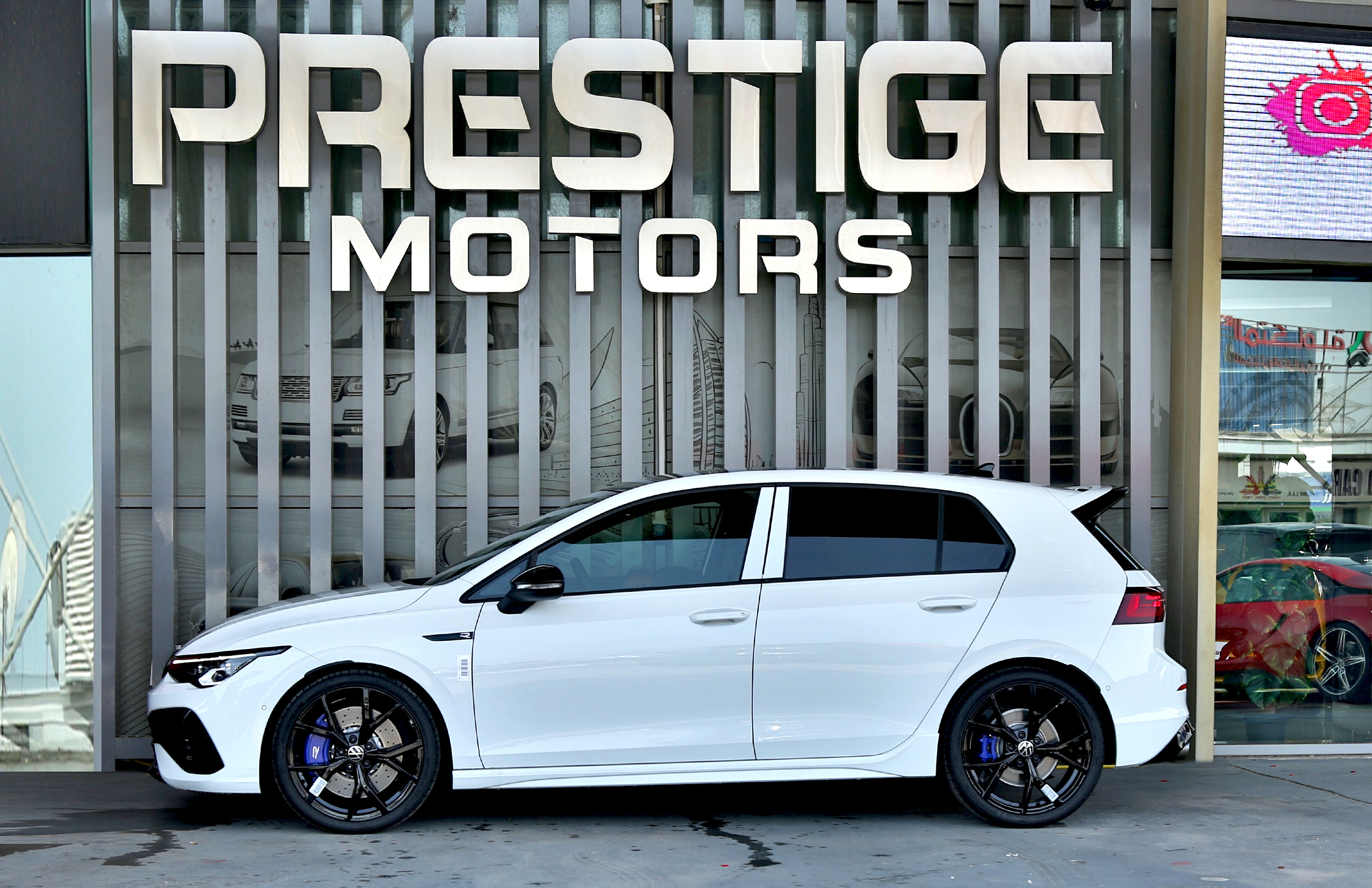 Volkswagen Golf R 2023 Local Registration +10% (White) Prestige Motor Dubai