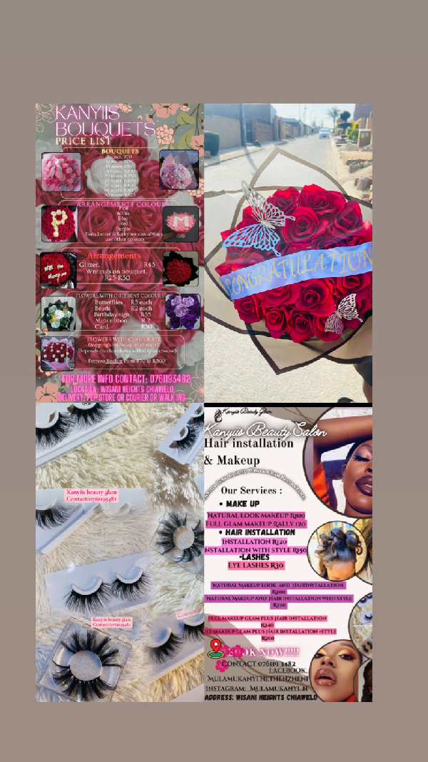 Kanyiis Beauty and Bouquet Glam